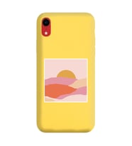 Sarı Lansman Telefon Kılıfı Iphone XR