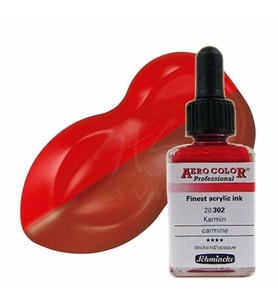 Schmincke Aero Color 28ml No:302 Carmine