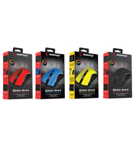 Rampage SMX-R44 Makrolu -KIRMIZI- 6400dpi RGB Gaming Oyuncu Mouse