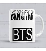 Bangtan Bts Kupa Bardak Porselen