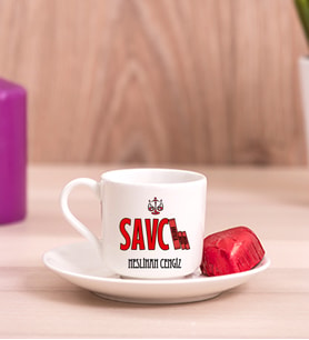 Savcı Porselen Türk Kahvesi Fincanı