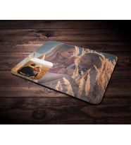 Kişiye Özel İki Fotoğraf Temalı Mouse Pad (Renksiz)