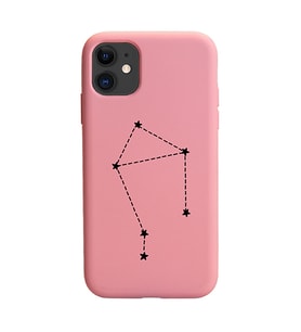 Terazi Burcu (Libra) Yıldız Haritası Tasarımlı Kılıf iPhone 11