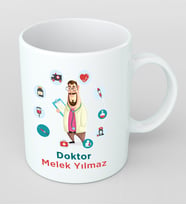 Kişiye Özel Doktor Kupa Bardak