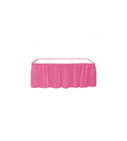 Pembe Plastik Masa Eteği 75x426 cm