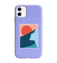 Lila Lansman Telefon Kılıfı Iphone 11