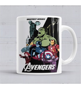 Avengers Kupa Bardak Porselen