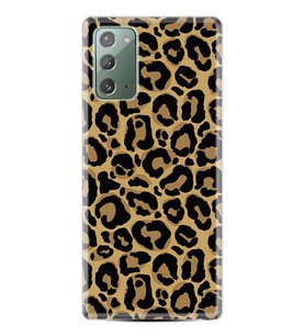 Kılıfland Samsung Galaxy Note 20 Kılıf Silikon Resimli Kapak Leopar Patterny Stok 877