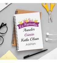 Anneler Günü Defteri Kişiye Özel