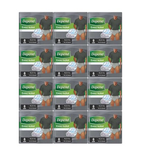 Depend Emici Külot Hasta Bezi Büyük Erkek 96 Adet (12Pk*8)