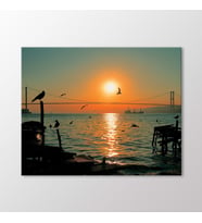Arty Tablo Boğaz Köprüsü Tablo (Karışık)