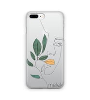 Silüet Kız Tasarımlı Kişiye Özel Telefon Kılıfı (Tüm Telefon Modelleri Mevcuttur.)