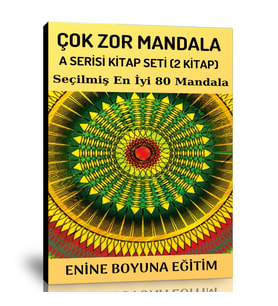 A Serisi - Çok Zor Mandala Kitap Seti (2 Kitap)