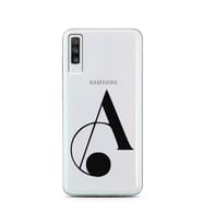 Samsung A70 Harf Tasarımlı Telefon Kılıfı A-Harfi 