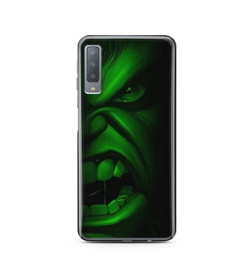 Hulk Tasarım Süper Şeffaf Silikon Telefon Kılıfı Samsung A7 (2017)