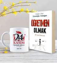 BK Gift Kişiye Özel Öğretmen Olmak Kitabı ve Kupa Hediye Seti - 9