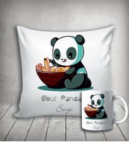 Kişiye Özel Obur Pandam Yastık & Kupa
