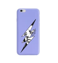 Iphone 6s Flash Tasarımlı Mor Lansman Telefon Kılıfı