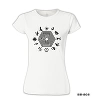 EXO - EXOplanet Beyaz Bayan Tshirt