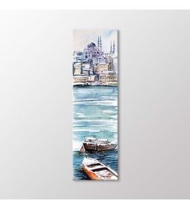 Arty Tablo Suluboya, İstanbul Manzarası Tablo (Karışık)