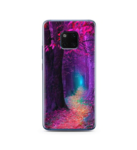 Sonbahar Tasarımlı Süper Şeffaf Silikon Telefon Kılıfı Huawei Mate 20 Pro