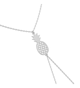 Sade Ananas Beyaz Gümüş Şahmeran
