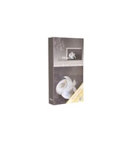 10x15cm 300'lük Salyangoz Desenli Fotoğraf Albümü (Gri)