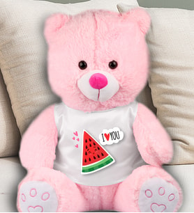 I Love You Temalı Peluş Ayıcık 50 Cm 82240