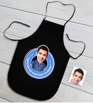 BK Gift Kişiye Özel Bay Kolay Yetişmiyor Karikatürlü Siyah Mutfak Önlüğü