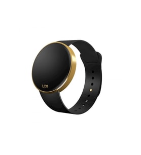 UPWATCH ROUND GOLD/BLACK UNİSEX KOL SAATİ