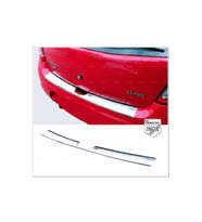 Dacia Sandero Krom Arka Tampon Üzeri Koruma 2006-2012 P.ÇELİK