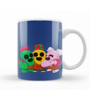 Spike Family Brawl Stars  Kupa Bardak Porselen
