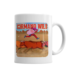 Cormano Wild Sunset Riders Kupa Bardak Porselen