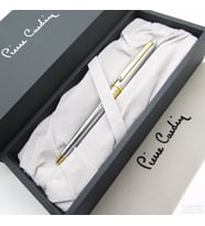 Pierre Cardin Status Gold Krom Tükenmez Kalem   İsme Özel Kalem + İsme Özel Çakmak