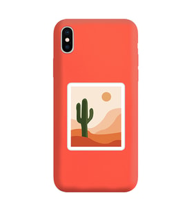 Turuncu Lansman Telefon Kılıfı Iphone Xs Max