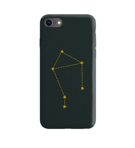 Terazi Burcu (Libra) Yıldız Haritası Tasarımlı Kılıf iPhone 8