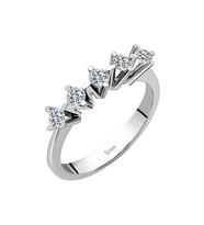 Sirius F Renk 0,45 Karat Pırlanta 5 Taş Yüzük 0704R0053