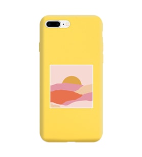 Sarı Lansman Telefon Kılıfı Iphone 8 Plus