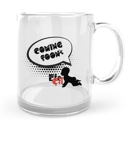 BK Gift Kişiye Özel Çok Yakında Cam Kupa Bardak  1