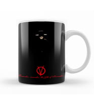 V For Vendetta Remember Kupa Bardak Porselen