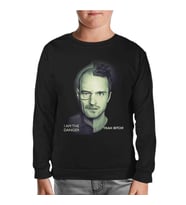 Breaking Bad - I am The Danger Siyah Çocuk Sweatshirt
