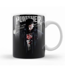 O Castigador The Punısher Kupa Bardak Porselen