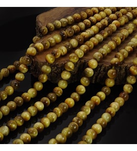 10 MM Gold Kaplangözü Taşı Dizi - DZ3475