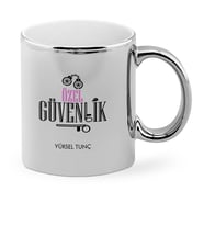 BK Gift Kişiye Özel Mesleki Özel Güvenlik Krom Kupa Bardak  2