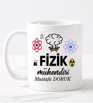 Fizik Mühendisi  Kupa (Beyaz)