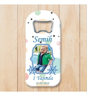 Gemi Düveni Temalı Uzun (dik ) Açacak Magnet