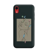Siyah Lansman Telefon Kılıfı Iphone XR