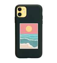 Siyah Lansman Telefon Kılıfı Iphone 11