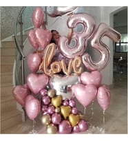 Kişiye Özel Sürpriz Balon Buket Aranjman