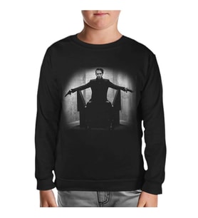 Marilyn Manson II Siyah Çocuk Sweatshirt